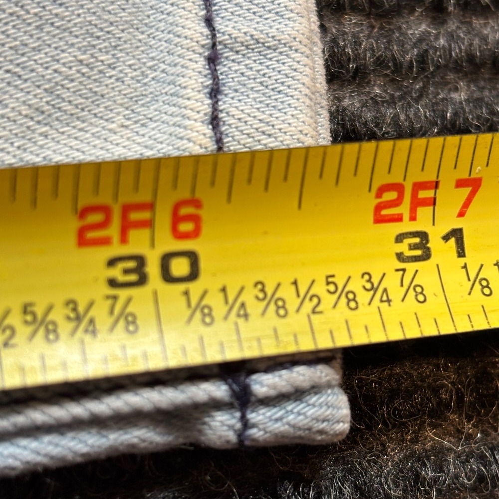 Hudson Womens Skinny Jeans Light Wash Distressed Blue Denim Made in USA Size 27 - Picture 9 of 13